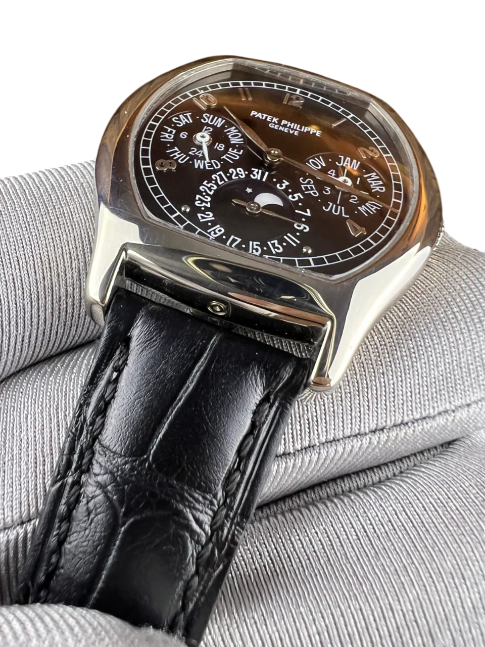 Patek Philippe Grand Complications 18K White Gold Men's Watch - Image 12