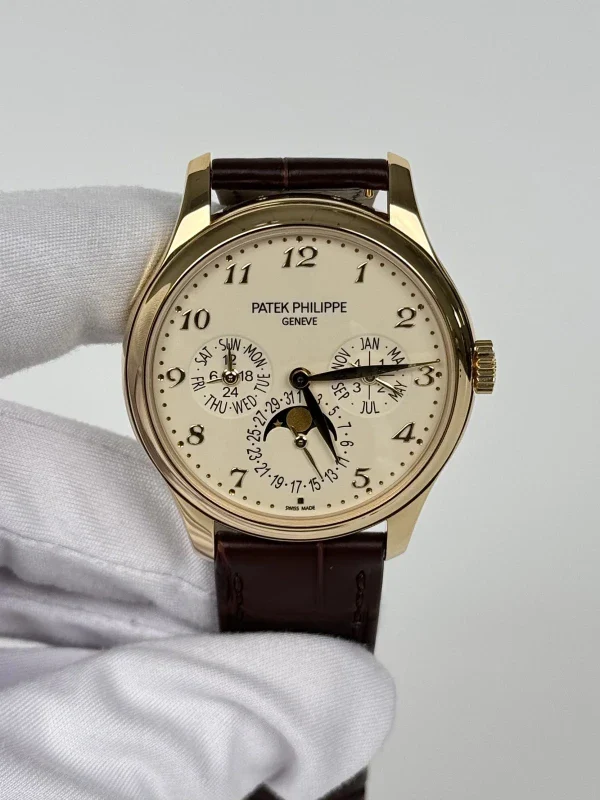 Patek Philippe Grand Complications Perpetual Calendar 18K Yellow Gold Men's Watch - Image 2