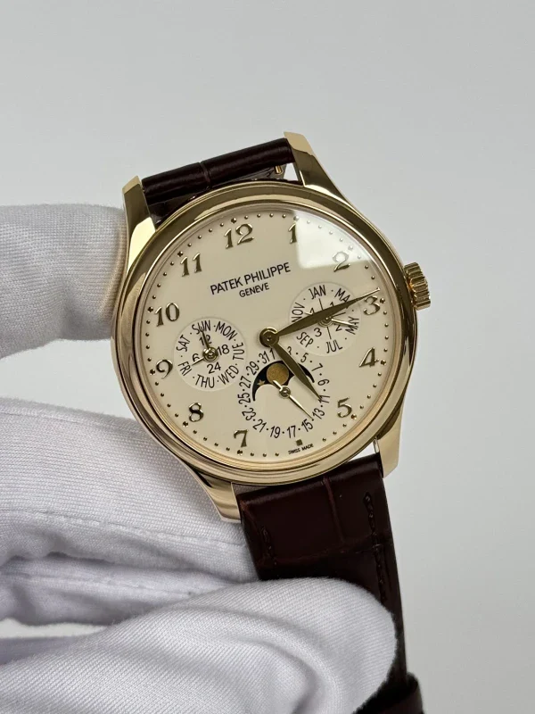 Patek Philippe Grand Complications Perpetual Calendar 18K Yellow Gold Men's Watch - Image 3