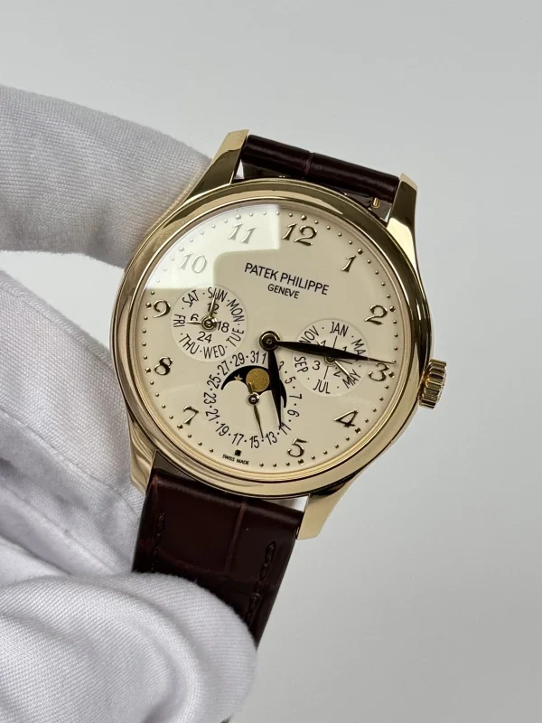 Patek Philippe Grand Complications Perpetual Calendar 18K Yellow Gold Men's Watch - Image 4