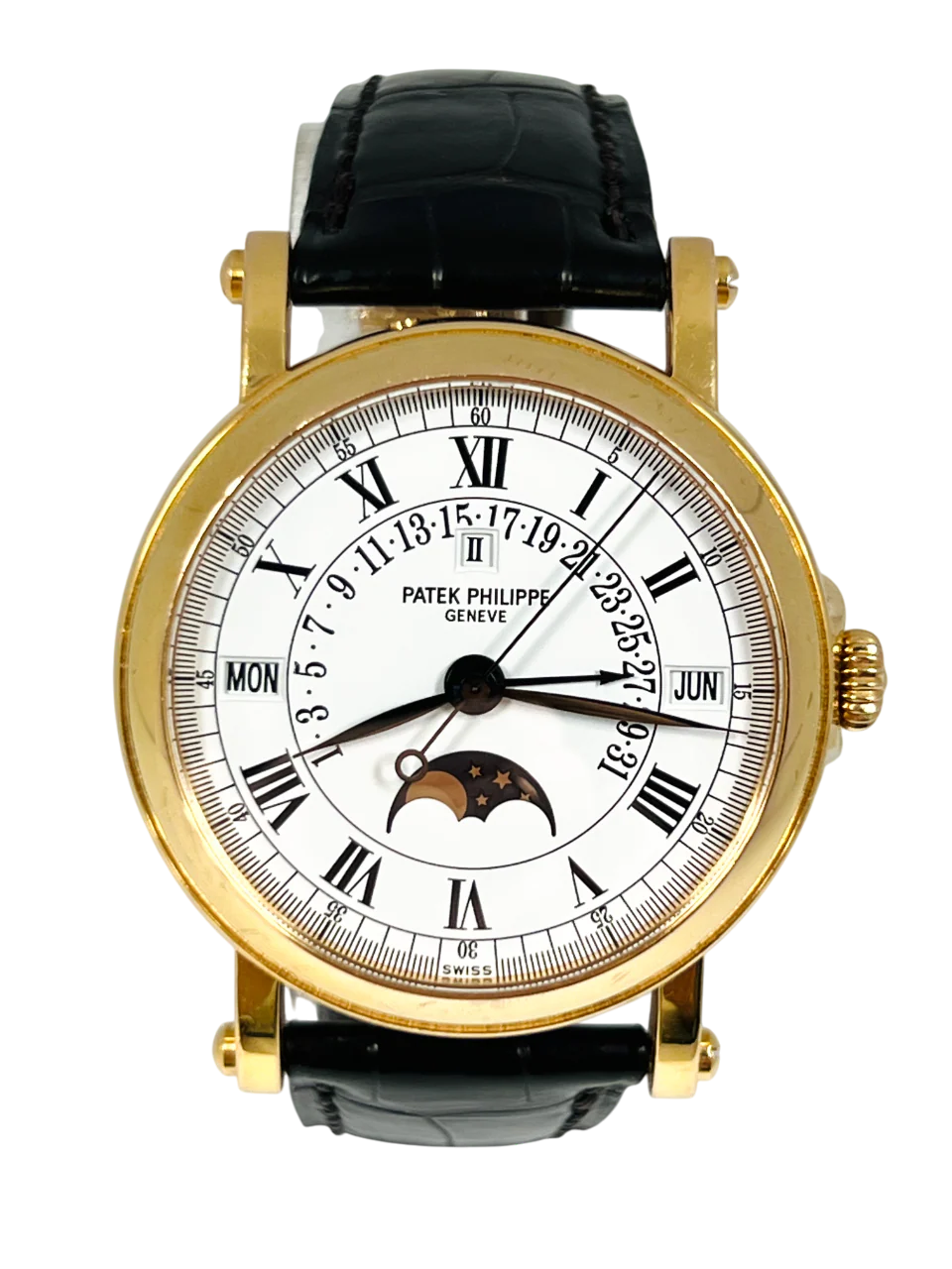 Patek Philippe Grand Complications Perpetual Calendar Retrograde 18K Rose Gold Men's Watch - Image 2