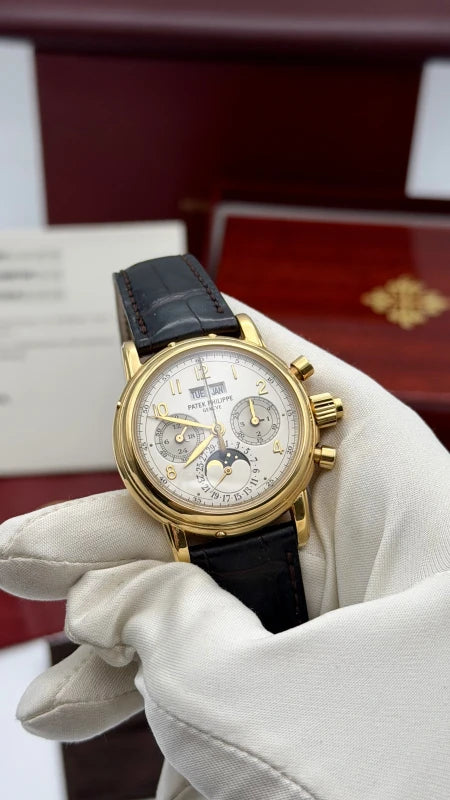 Patek Philippe Grande Complication Perpetual Calendar 18K Yellow Gold Men's Watch - Image 2
