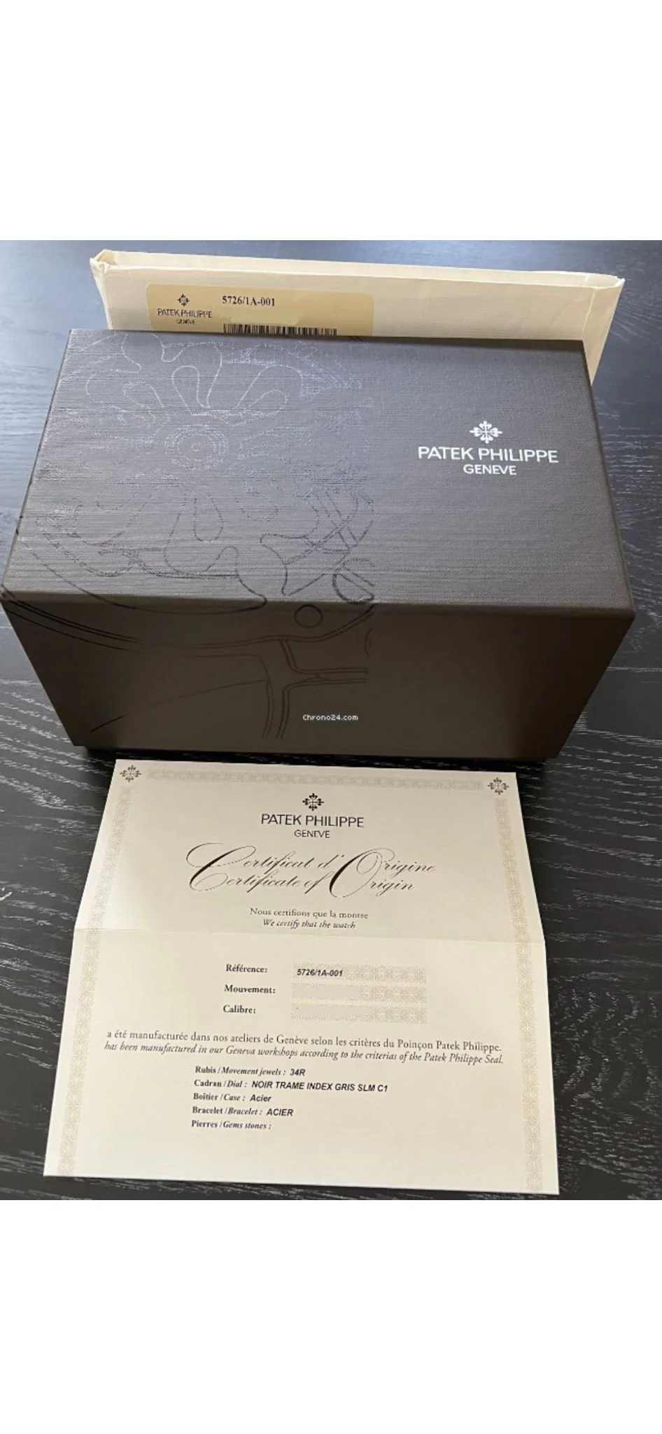 Patek Philippe Nautilus Annual Calendar Stainless Steel Men's Watch - Image 3