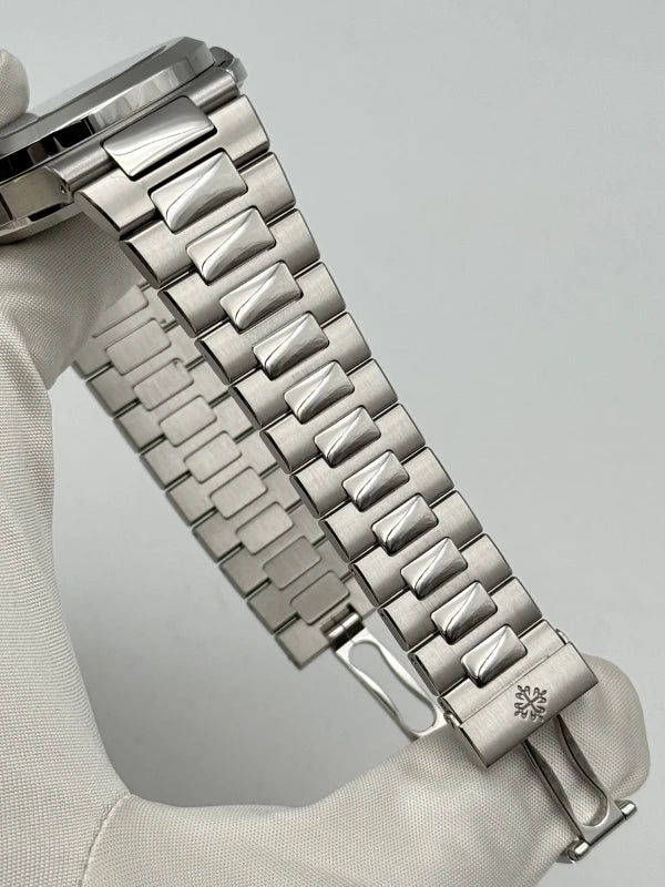 Patek Philippe Nautilus Chronograph Travel Time Stainless Steel Men's Watch - Image 6