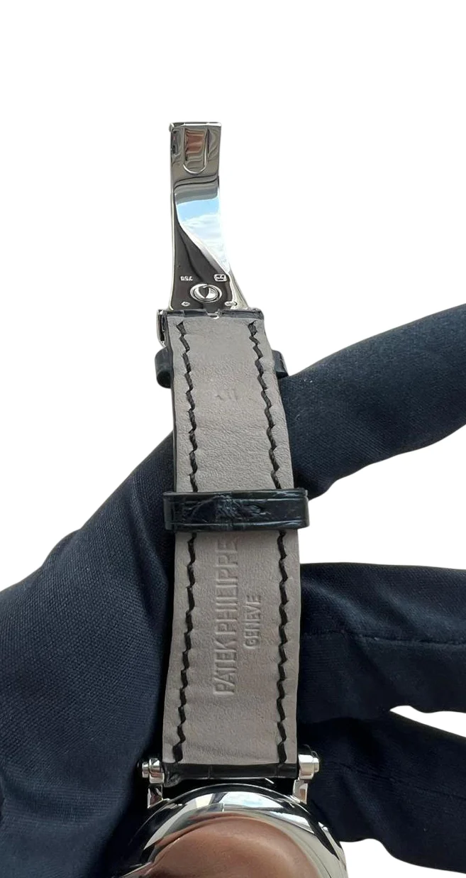 Patek Philippe Perpetual Calendar 18K White Gold Man's Watch - Image 7
