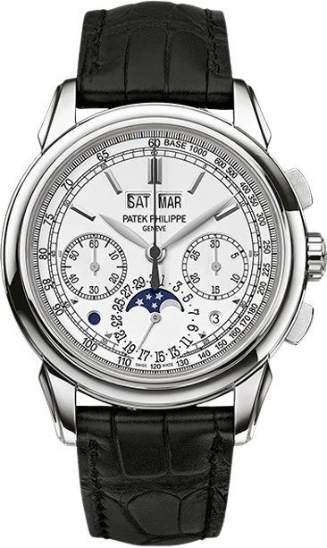 Patek Philippe Perpetual Calendar Chronograph 18K White Gold Men’s Watch
