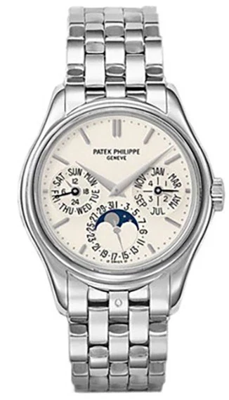 Patek Philippe Perpetual Calendar 18K White Gold Men’s Watch