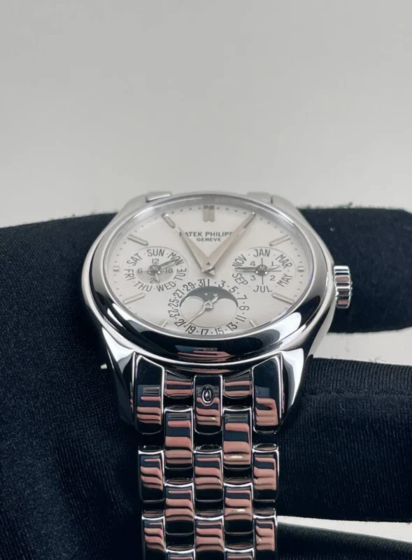 Patek Philippe Perpetual Calendar 18K White Gold Men’s Watch - Image 5