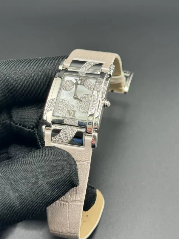 Patek Philippe Twenty-4 18K White Gold Lady's Watch - Image 6