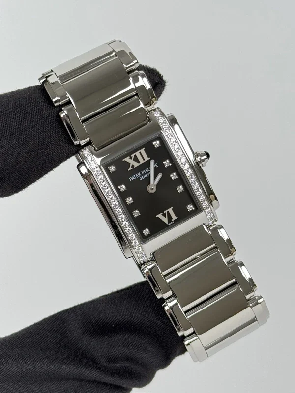Patek Philippe Twenty~4 Stainless steel & Diamonds Lady's Watch - Image 2