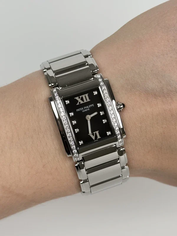 Patek Philippe Twenty~4 Stainless steel & Diamonds Lady's Watch - Image 7