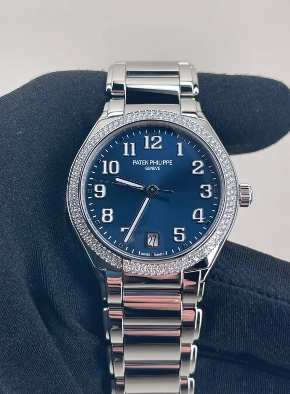 Patek Philippe Stainless Steel&Diamonds Lady's Watch - Image 3