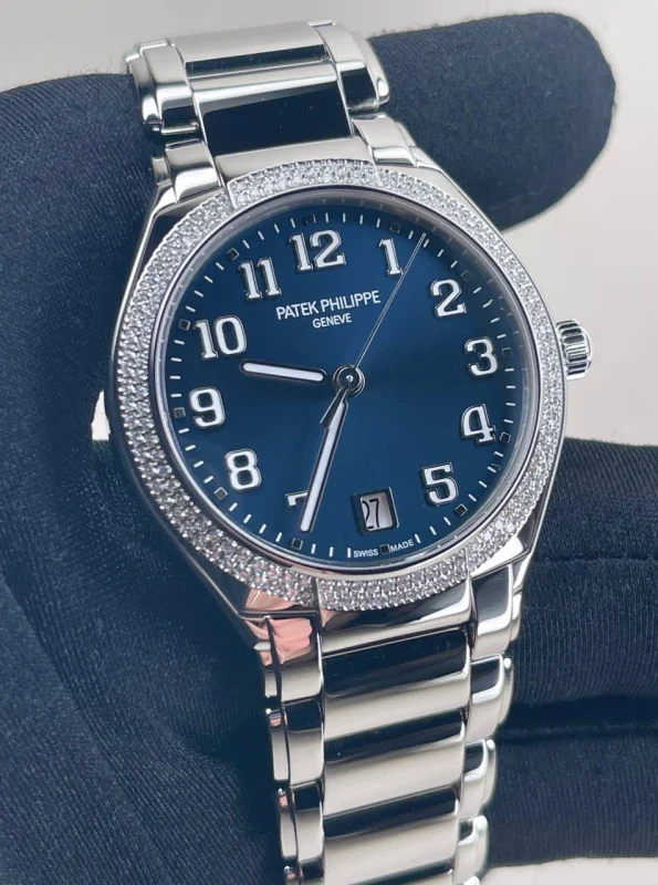 Patek Philippe Stainless Steel&Diamonds Lady's Watch - Image 4