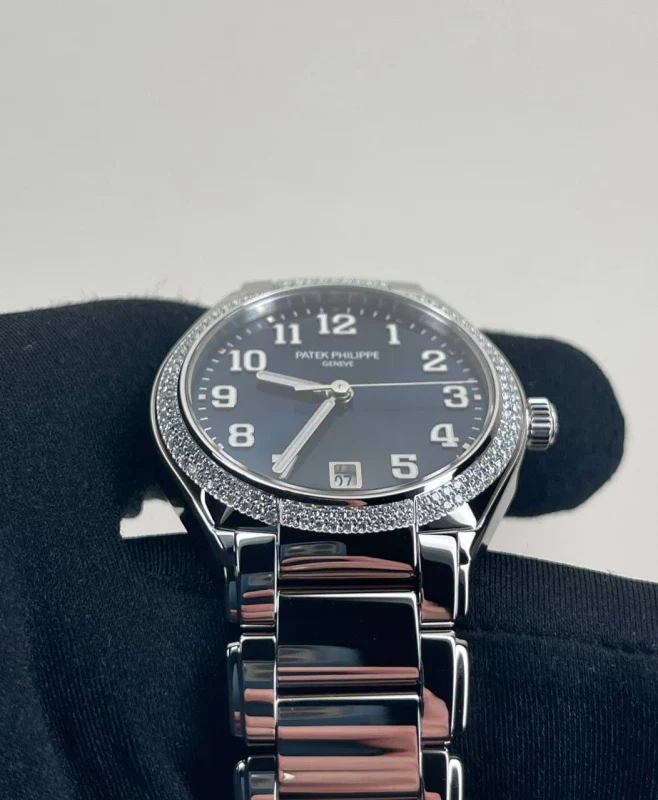Patek Philippe Stainless Steel&Diamonds Lady's Watch - Image 5