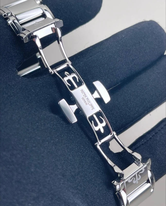 Patek Philippe Stainless Steel&Diamonds Lady's Watch - Image 7