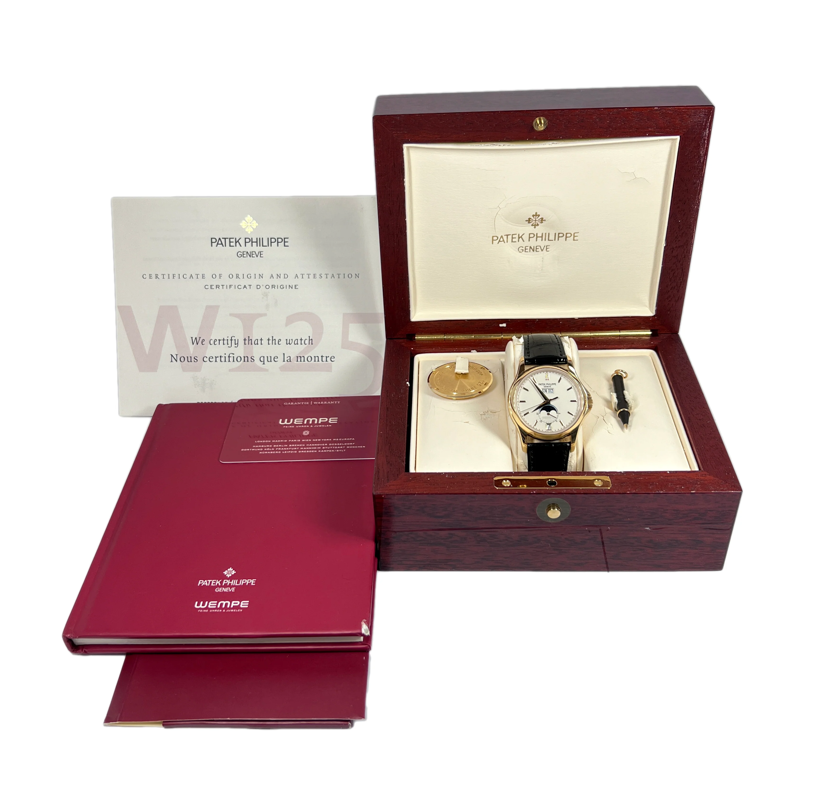Patek Philippe Wempe Complications Annual Calendar Yellow Gold Men's Watch - Image 6