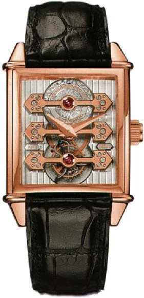 Girard Perregaux Haute Horlogerie Vintage 1945 Triple Bridge Tourbillon 18K Rose Gold Men's Watch