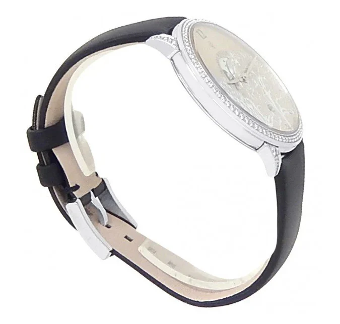 Harry Winston Midnight Moon Phase 18K White Gold & Diamonds Ladies Watch - Image 3