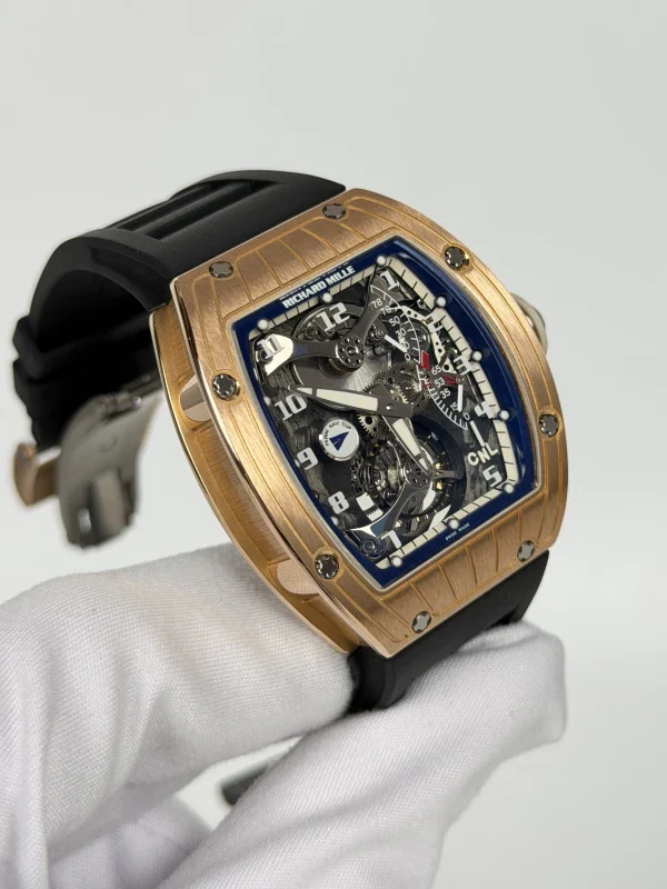 Richard Mille RM 014 Tourbillon 18K Rose Gold Men's Watch - Image 3
