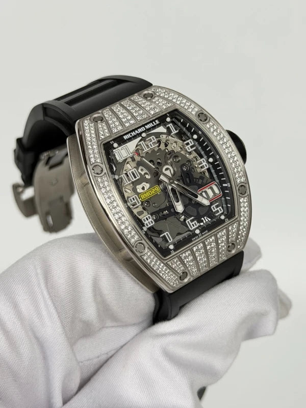 Richard Mille RM 029 WG 18K White Gold & Diamonds Men's Watch - Image 2