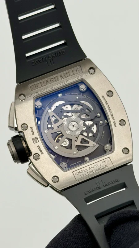 Richard Mille RM 011 Flyback Chronograph Felipe Massa 18K White Gold Men's Watch - Image 8