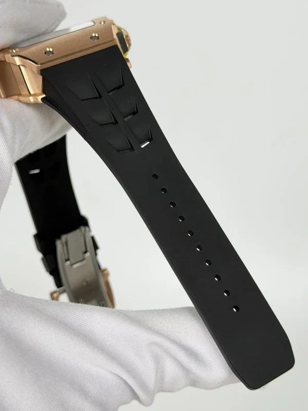 Richard Mille RM011 Flyback Chronograph 18K Rose Gold/Titanium Men's Watch - Image 7