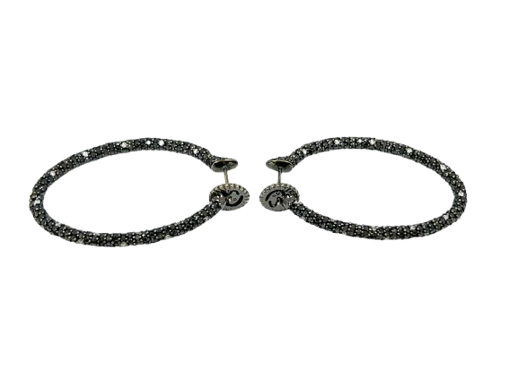 Roberto DeMeglio Black Diamond Earrings - Image 3