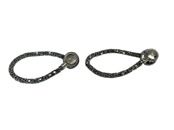 Roberto DeMeglio Black Diamond Earrings - Image 6