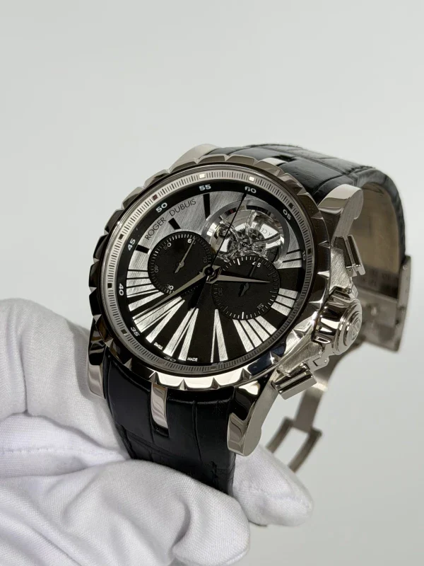 Roger Dubuis Excalibur Chronograph 18K White Gold Men's Watch - Image 3