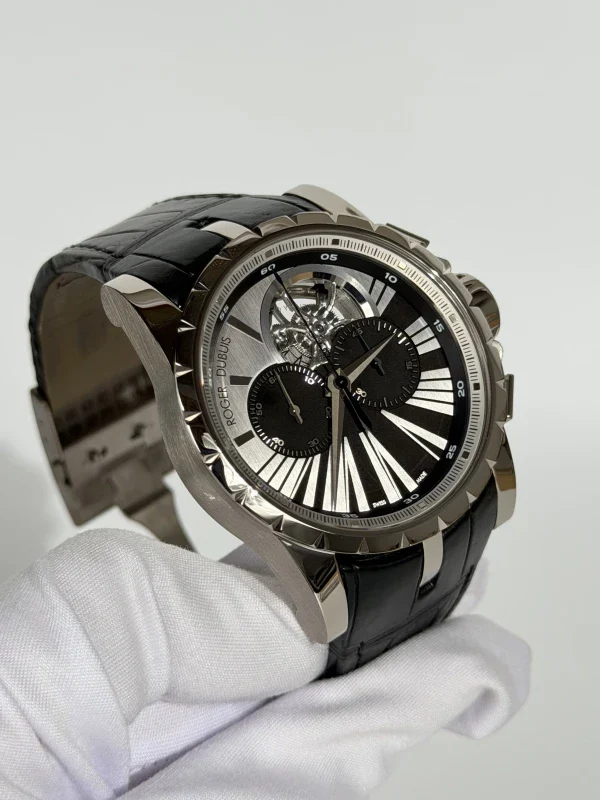 Roger Dubuis Excalibur Chronograph 18K White Gold Men's Watch - Image 4