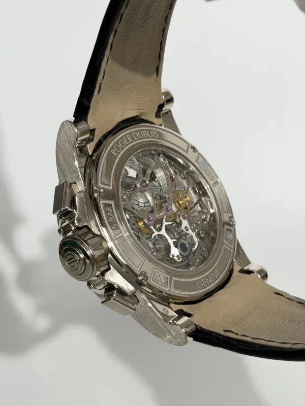 Roger Dubuis Excalibur Chronograph 18K White Gold Men's Watch - Image 7