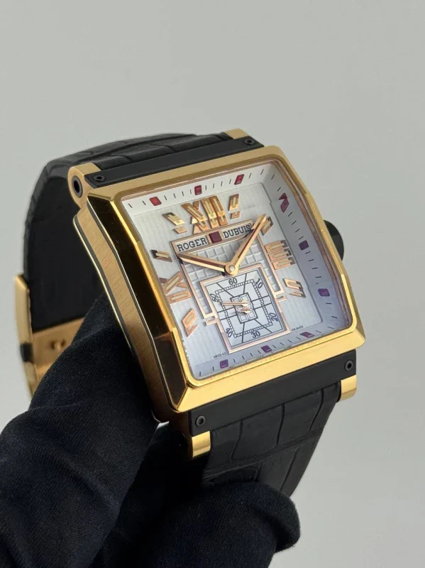 Roger Dubuis KingSquare 18K Rose Gold Men's Watch - Image 3