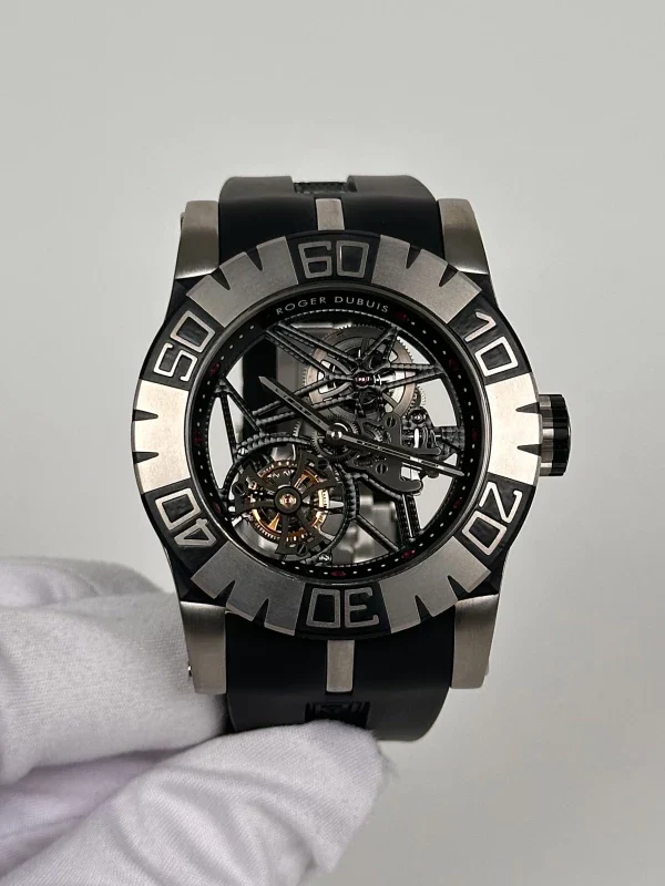 Roger Dubuis Easy Diver Skeleton Flying Tourbillon Titanium Men's Watch - Image 2
