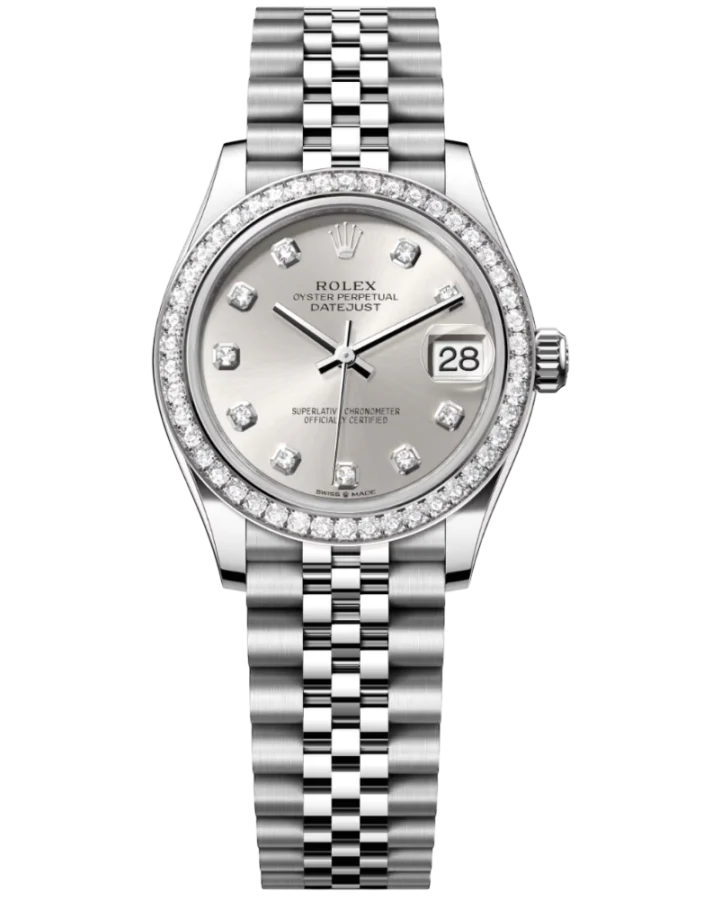 Rolex DateJust Stainless steel & 18K White Gold & Diamonds Lady's Watch