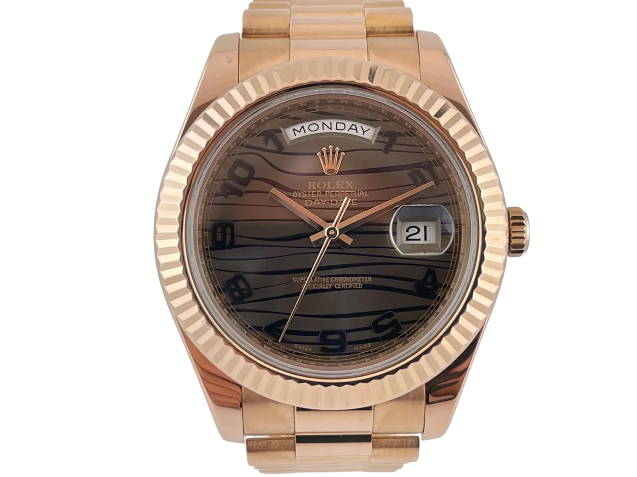 Rolex Day-Date 18K Rose Gold Men's Watch