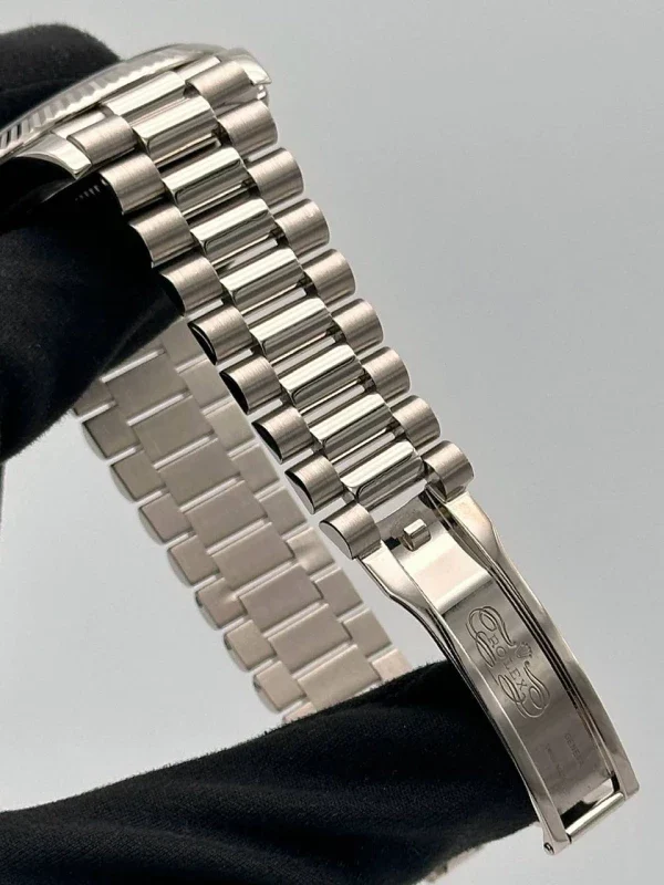 Rolex Day-Date 18K White Gold Men's Watch - Image 3