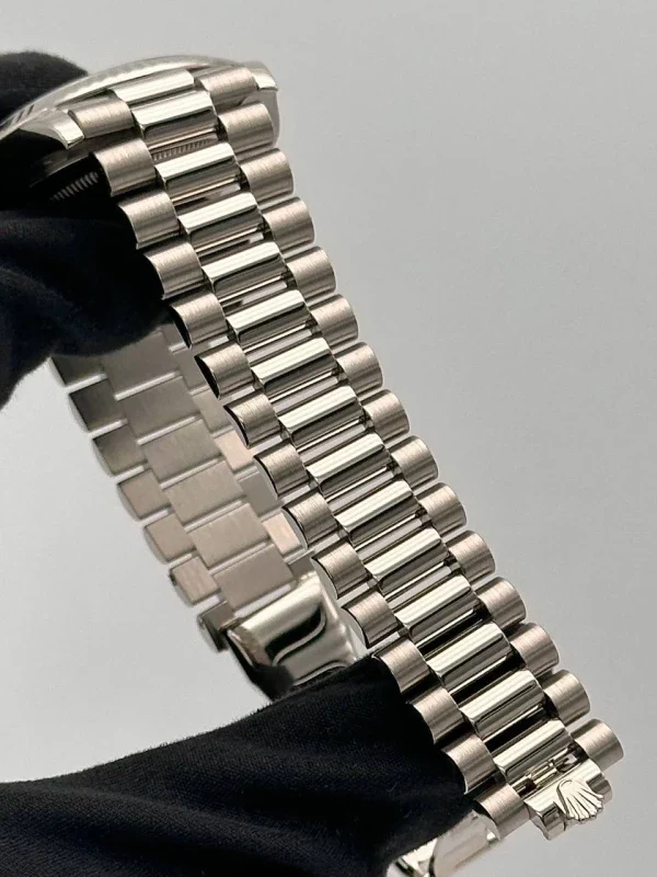 Rolex Day-Date 18K White Gold Men's Watch - Image 4