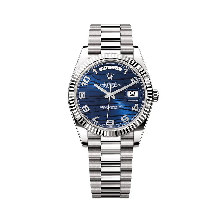 Rolex Day-date 18K White Gold Men's Watch