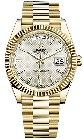 Rolex Day-Date 18K Yellow Gold Men's Watch