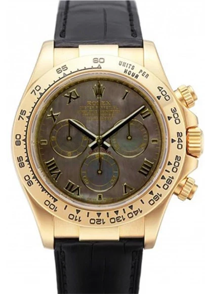 Rolex Daytona 18K Yellow Gold Men's Watch