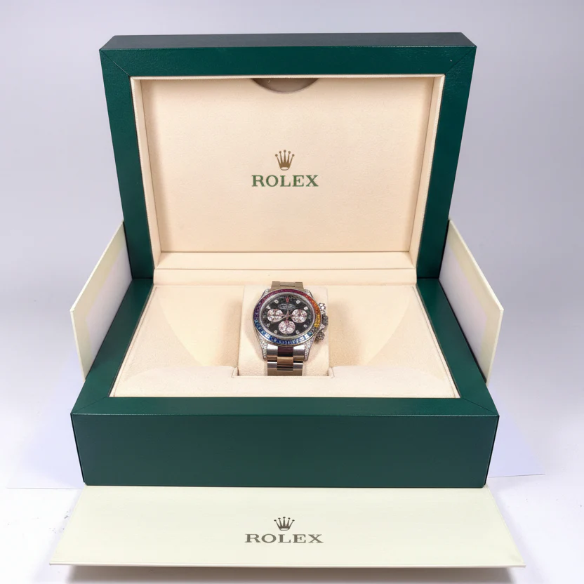 Rolex Daytona Cosmograph 40 mm 18K White Gold Unisex Watch - Image 10