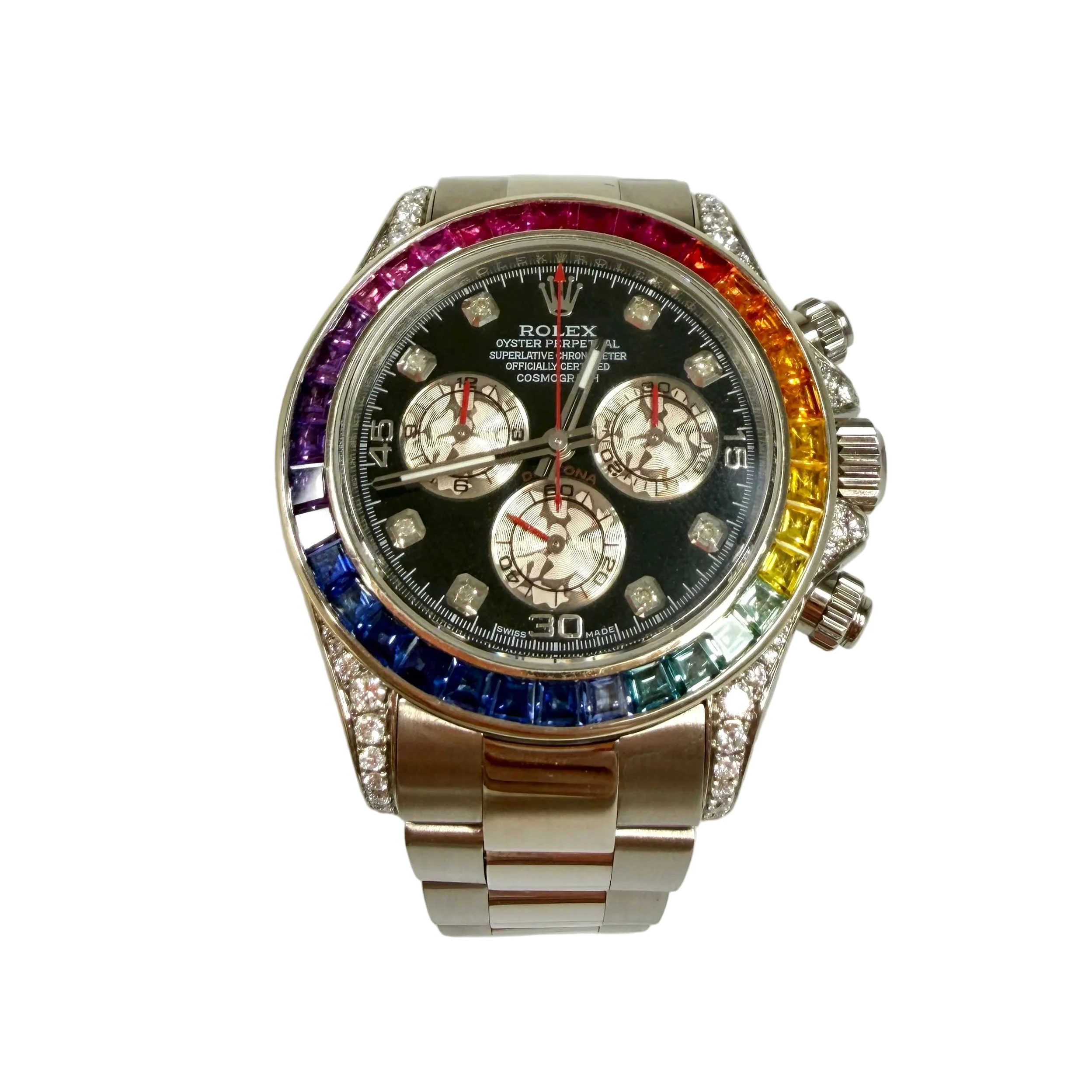 Rolex Daytona Cosmograph 40 mm 18K White Gold Unisex Watch - Image 2