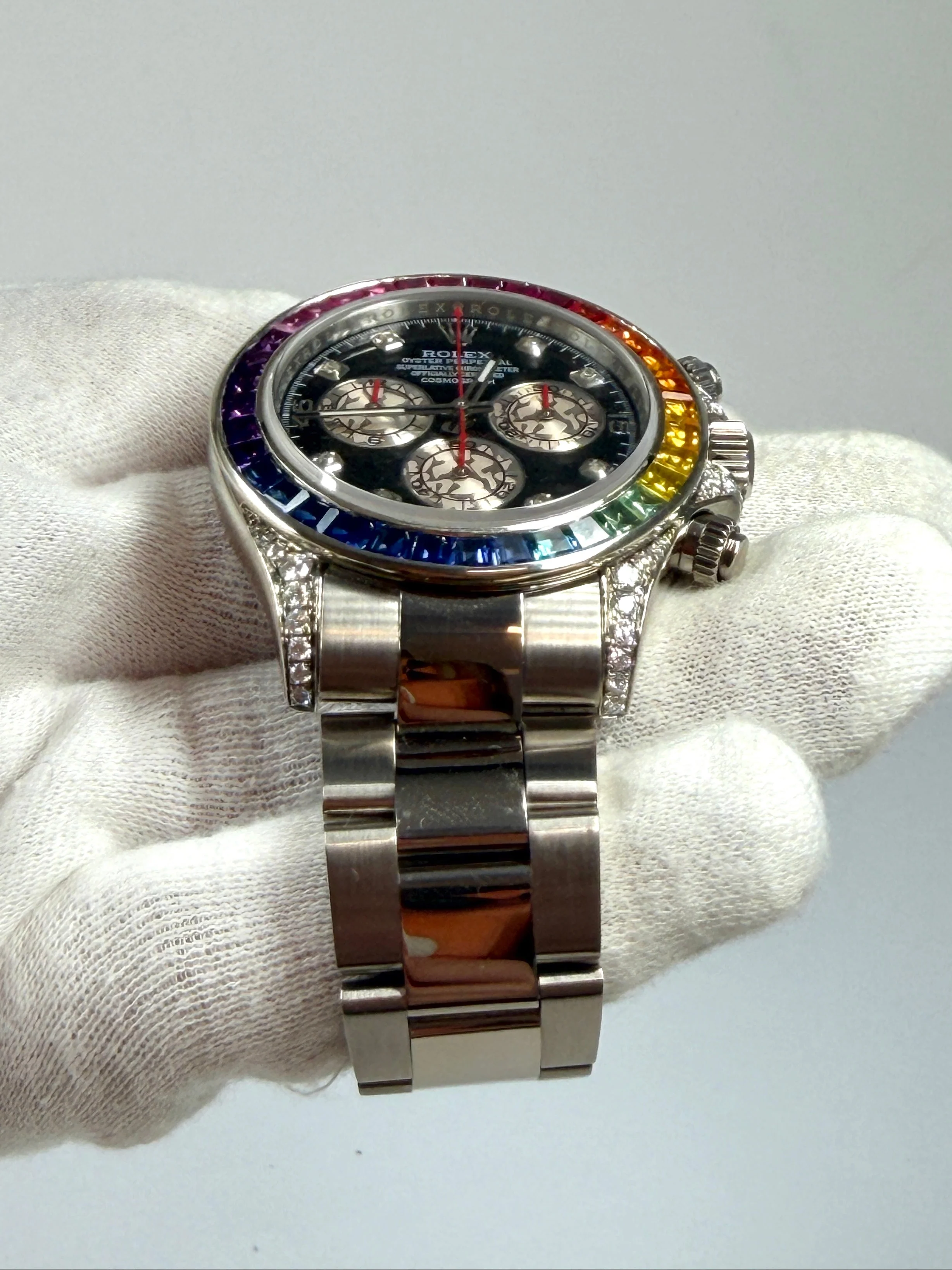 Rolex Daytona Cosmograph 40 mm 18K White Gold Unisex Watch - Image 6