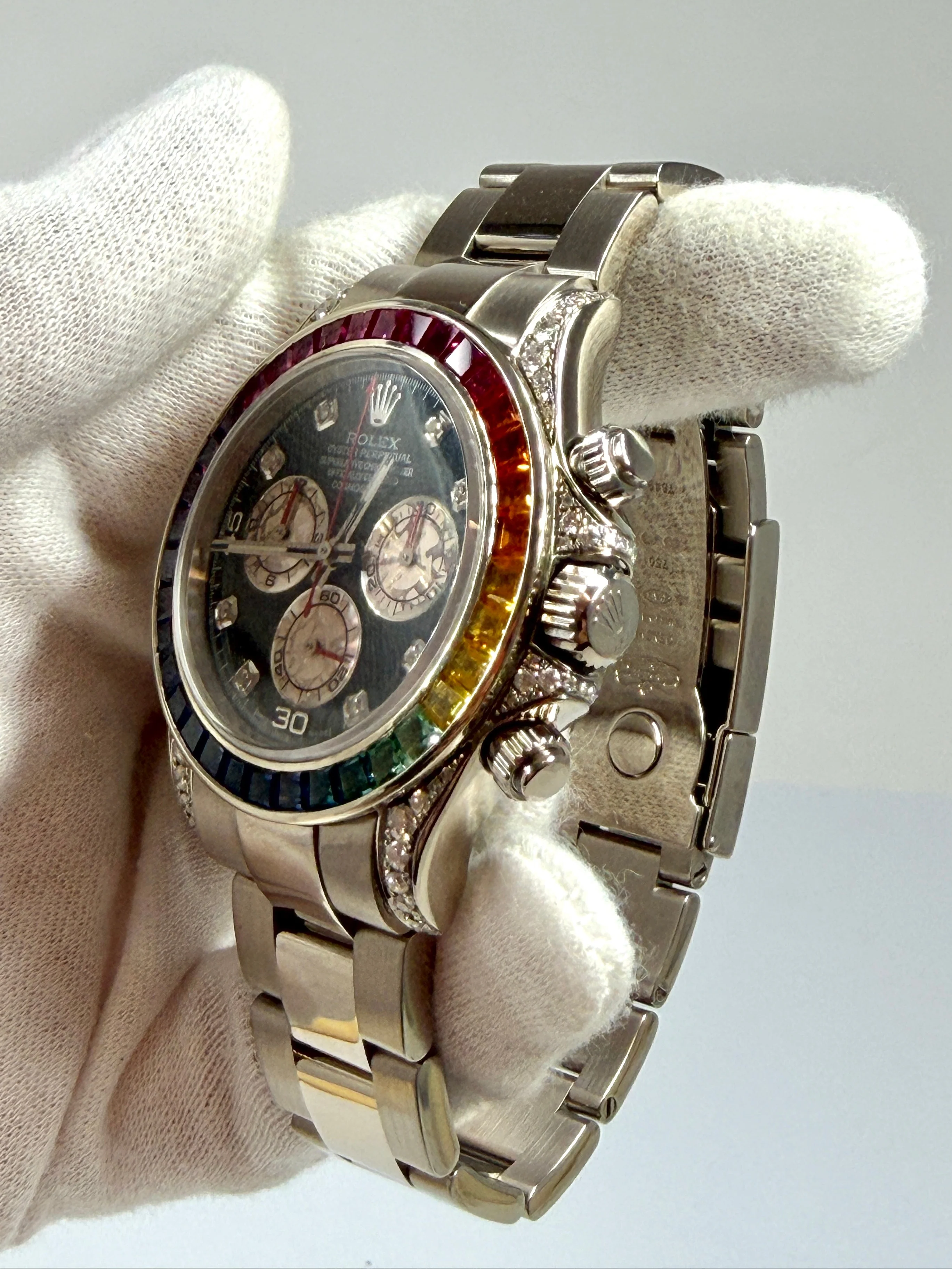 Rolex Daytona Cosmograph 40 mm 18K White Gold Unisex Watch - Image 7