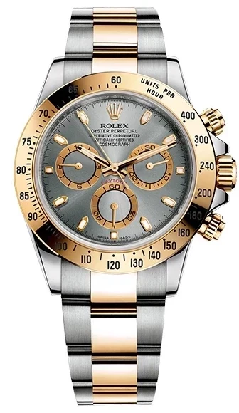 Rolex Daytona Cosmograph Stainless Steel & 18K Yellow Gold Men's Watch