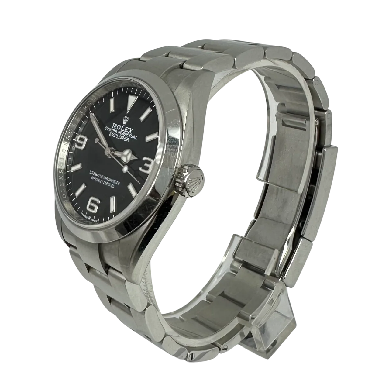 Rolex Explorer Stainless Steel Men's Watch - Image 3