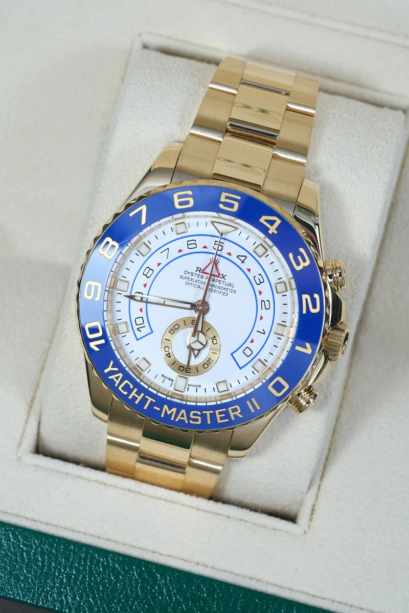 Rolex Yacht-Master II 18K Yellow Gold Men's Watch - Image 3