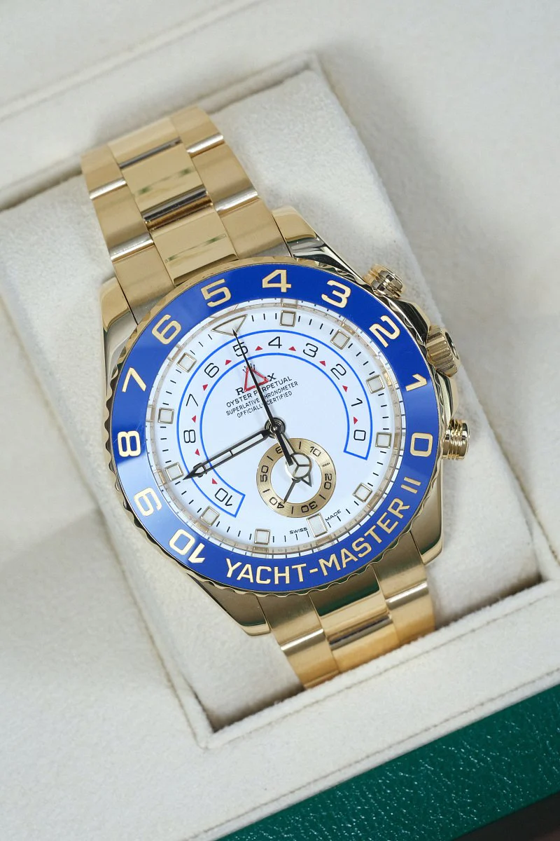 Rolex Yacht-Master II 18K Yellow Gold Men's Watch - Image 4