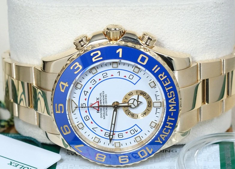 Rolex Yacht-Master II 18K Yellow Gold Men's Watch - Image 6