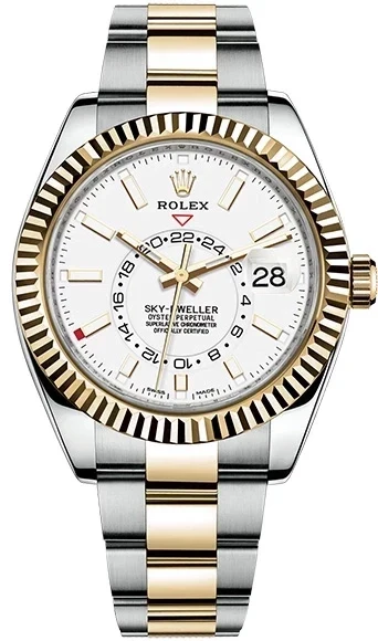 Rolex Sky-Dweller Stainless Steel & 18K Yellow Gold Men's Watch